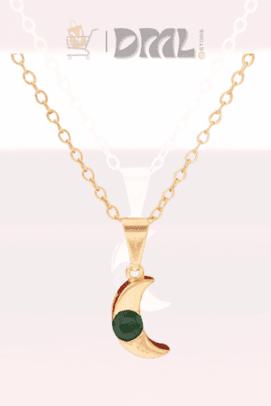 Dije Luna Circonia Verde