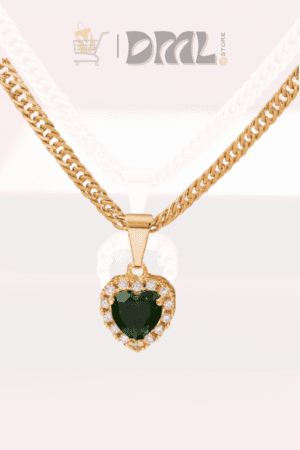 Dije Green Heart